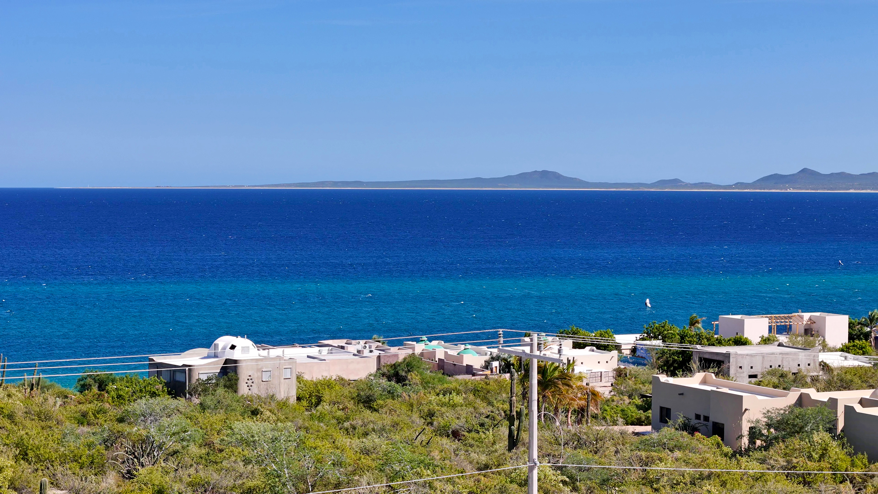 Sea of Cortez photographed from the property
